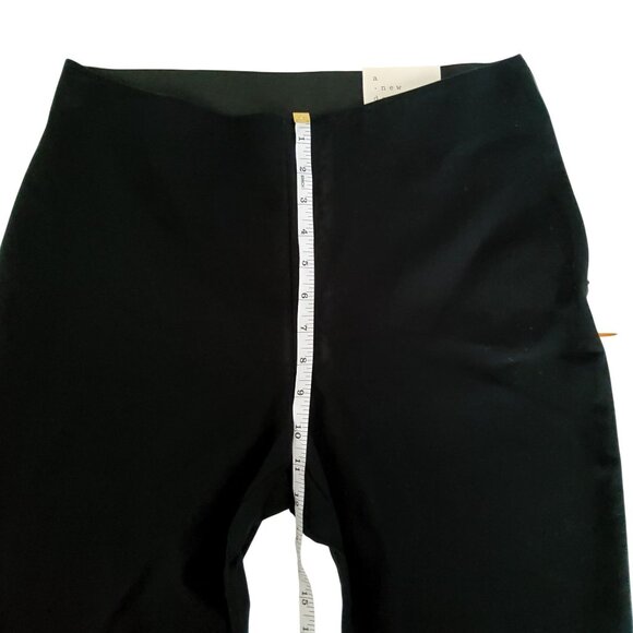 A New Day Elastic waistband for a secure fit Womens Black Slim Fit Pants Size 8 - Picture 5 of 7